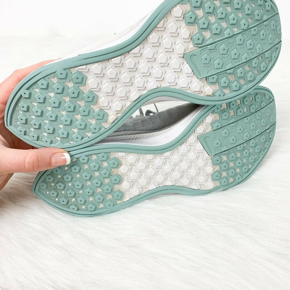 Nike Womens 8.5 Gray Zoom X Pegasus Turbo 2 Shoes - Picture 9 of 9